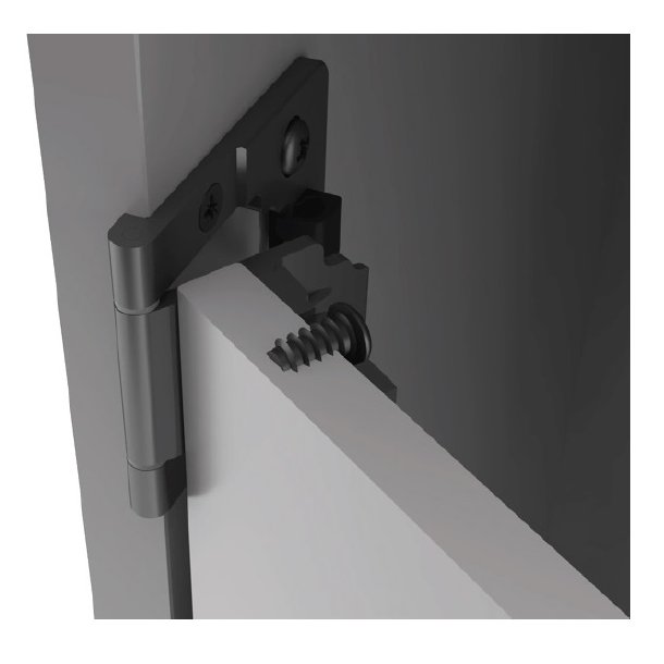 Skabshngsel "Easy" til 14-16mm Panel - Sort
