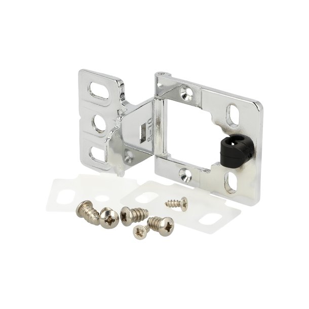 Skabshngsel "Easy"til 8-10mm Panel - Forkromet