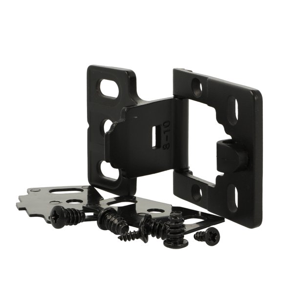 Skabshngsel "Easy" til 8-10mm Panel - Sort