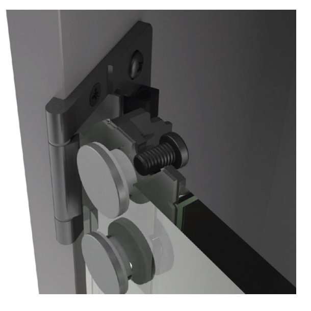 Monteringskappe til "Easy" - Brstet