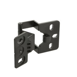 Skabshngsel "Easy" 16mm Korpus og 19mm Front - Sort