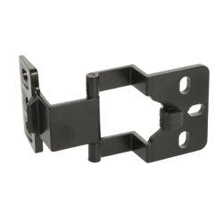 Skabshngsel "Easy" 16mm Korpus og 19mm Front - Sort