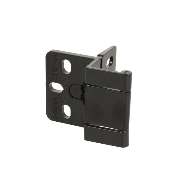 Skabshngsel "Easy" 16mm Korpus og 19mm Front - Sort