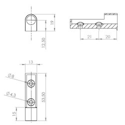 Monteringshus til Anslagsdmper 504517