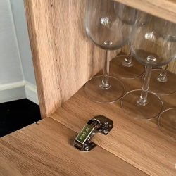 Skabshngsel med Fjederluk - Skjult