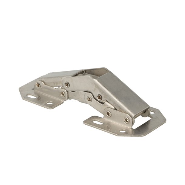 Skabshngsel med Fjederluk - Skjult - Rustfri Stl