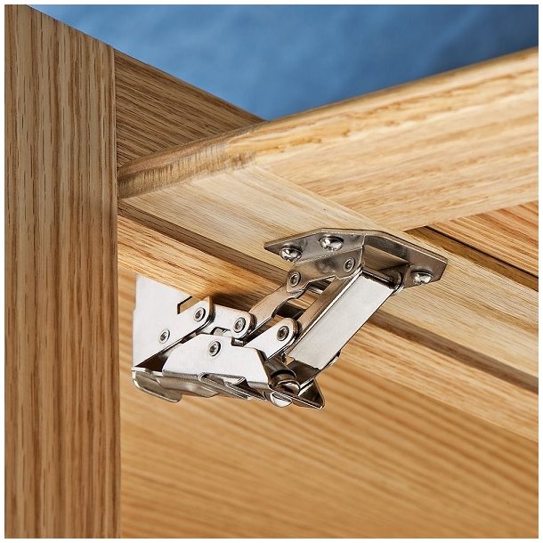 Skabshngsel med Fjederluk - Skjult - 90 grader