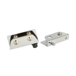 Vitrinehngsel St 4-6mm - uden Hulboring - Forkromet