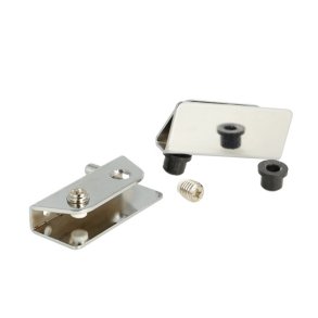 Vitrinehngsel St 4-6mm - uden Hulboring - Forkromet