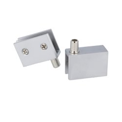 Vitrinehngsel St 4-8mm - uden Hulboring - Alu Look