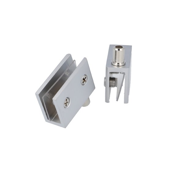 Vitrinehngsel St 4-8mm - uden Hulboring - Alu Look