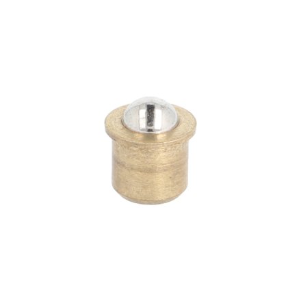 Kuglesnapl�s �8x8mm med Fjeder - Messing