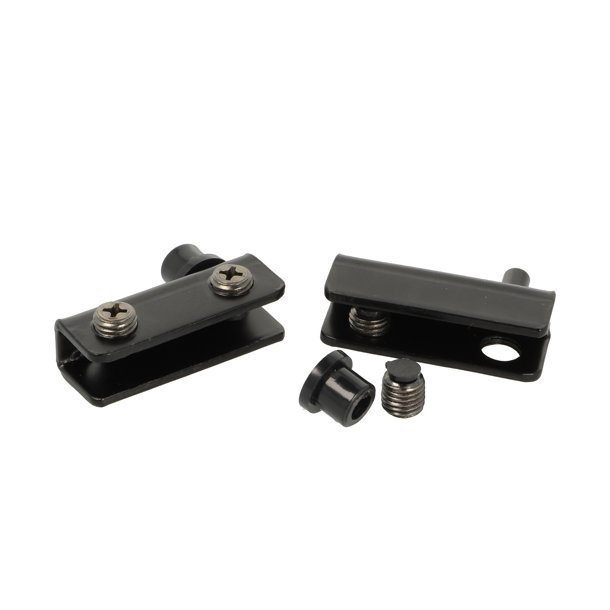 Vitrinehngsel St 4-5mm - uden Hulboring - Sort