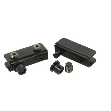 Vitrineh�ngsel S�t 4-5mm - uden Hulboring - Sort