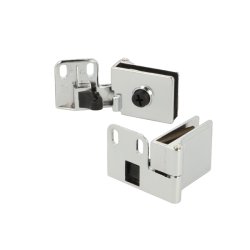 Vitrinehngsel St 3-5mm - uden Hulboring - Forkromet