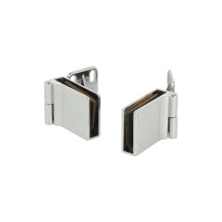 Vitrinehngsel St 3-5mm - uden Hulboring - Forkromet