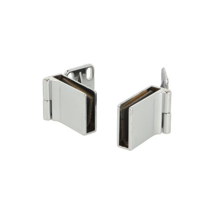 Vitrineh�ngsel S�t 3-5mm - uden Hulboring - Forkromet