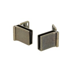 Vitrinehngsel St 3-5mm - uden Hulboring - Bronzeret