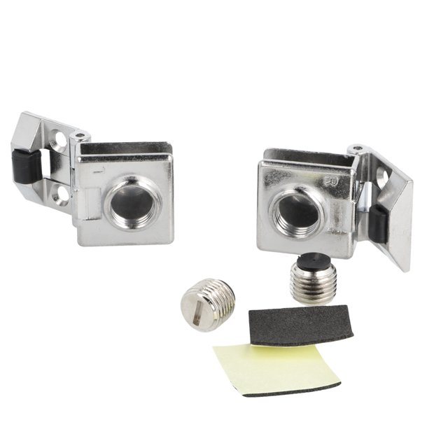 Vitrinehngsel St 4-6mm - uden Hulboring - Forkromet