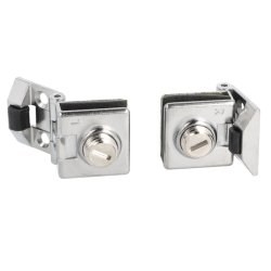 Vitrinehngsel St 4-6mm - uden Hulboring - Forkromet