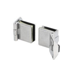 Vitrinehngsel St 4-6mm - uden Hulboring - Forkromet