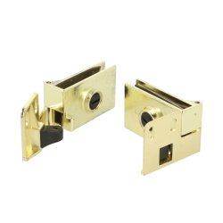 Vitrinehngsel St 4-6mm - uden Hulboring - Messing