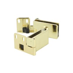 Vitrinehngsel St 4-6mm - uden Hulboring - Messing