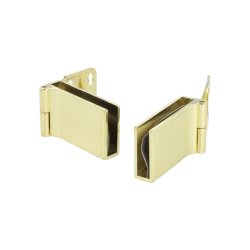 Vitrinehngsel St 4-6mm - uden Hulboring - Messing