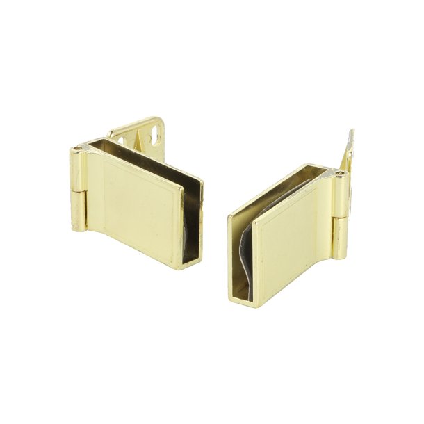 Vitrinehngsel St 4-6mm - uden Hulboring - Messing