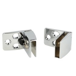 Vitrinehngsel St 4-6mm - uden Hulboring - Forkromet