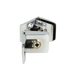 Vitrinehngsel St 4-6mm - uden Hulboring - Forkromet