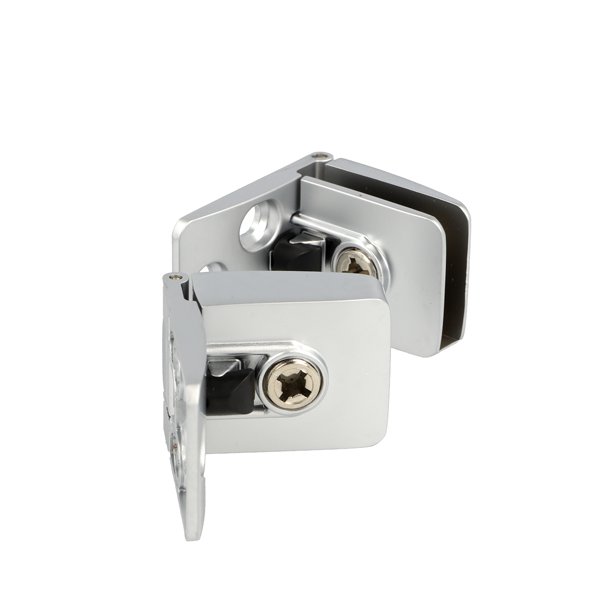 Vitrinehngsel St 4-6mm - uden Hulboring - Aluminium Look