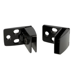 Vitrinehngsel St 4-6mm - uden Hulboring - Sort