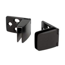 Vitrinehngsel St 4-6mm - uden Hulboring - Sort