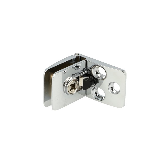 Vitrinehngsel til Gennemgende Glas 4-6mm - Forkromet