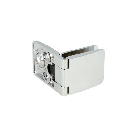 Vitrineh�ngsel til Gennemg�ende Glas 4-6mm - Forkromet