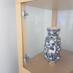 Vitrineh�ngsel "Nice" 4-6mm Glas - Forkromet