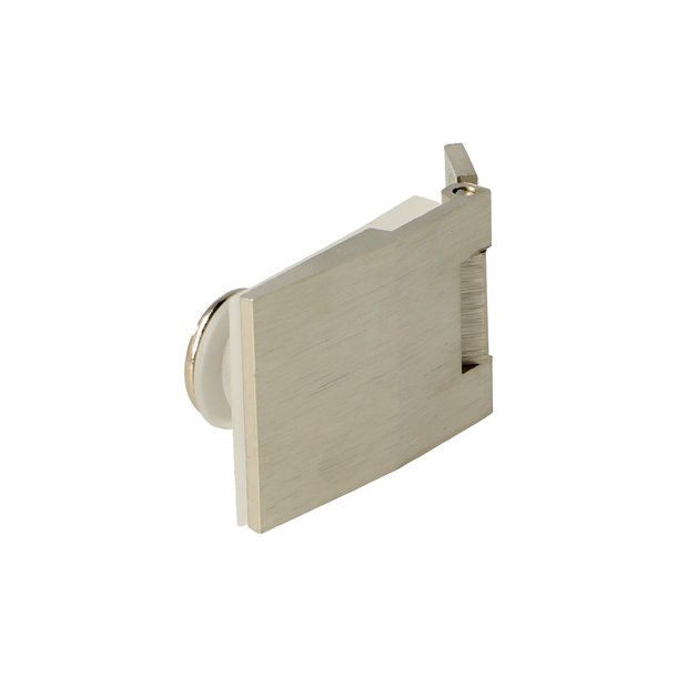 Vitrinehngsel til 6mm Glas - Rustfri Look