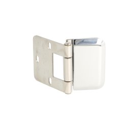 Skabshngsel t/Glas (C) 5-8,76mm Glas- Rustfri Stl