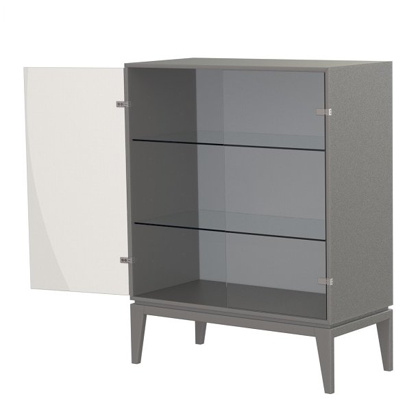 Vitrineh�ngsel "Bonsai" 4-6,75mm Glas - Forkromet