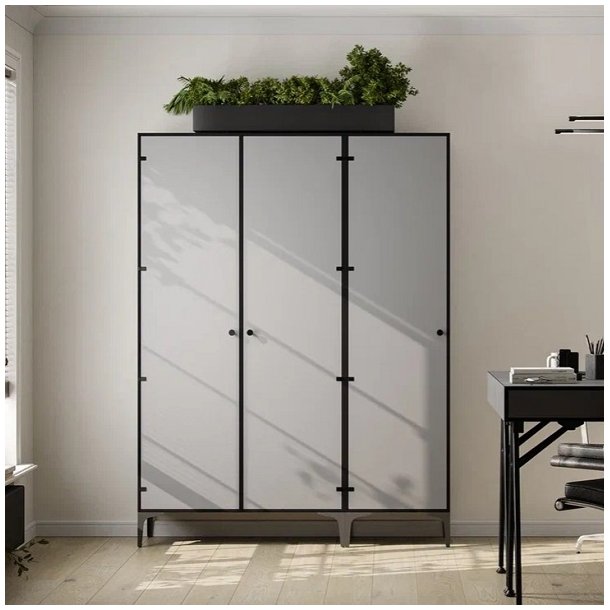 Vitrineh�ngsel "Bonsai" 4-6,75mm Glas - Sort