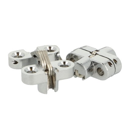 Klaph�ngsel 180� - 25x9mm - B�rstet