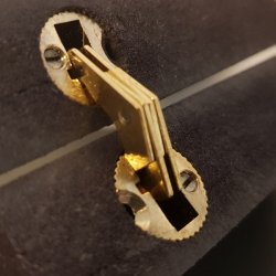 Cylinderhngsel 18mm - Messing