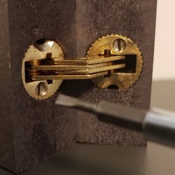 Cylinderhngsel 18mm - Messing