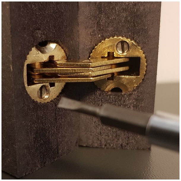 Cylinderhngsel 18mm - Messing