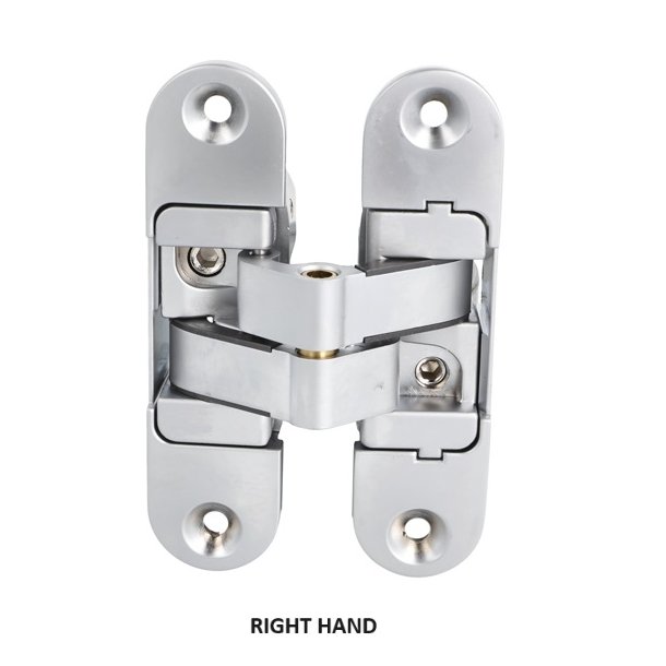 Skjult Drhngsel 3D Hjre - 180 bning - Mat Forniklet