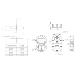 Klaphngsel - 30x10mm - Forniklet