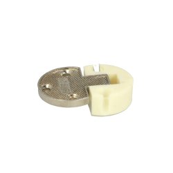 Klaphngsel - 22x12mm - Hvid