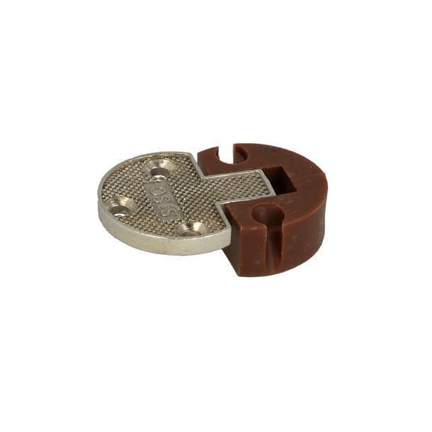 Klaphngsel - 22x12mm - Brun