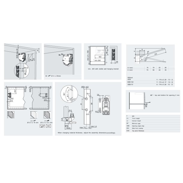Toplge Beslagsst 107 med Softclose